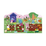 Książeczka do wyklejania z naklejkami Ogród 18m+ / Janod