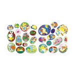 Książeczka do wyklejania z naklejkami Ogród 18m+ / Janod