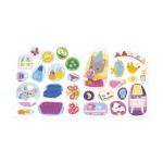 Książeczka do wyklejania z naklejkami Dom 18m+ / Janod