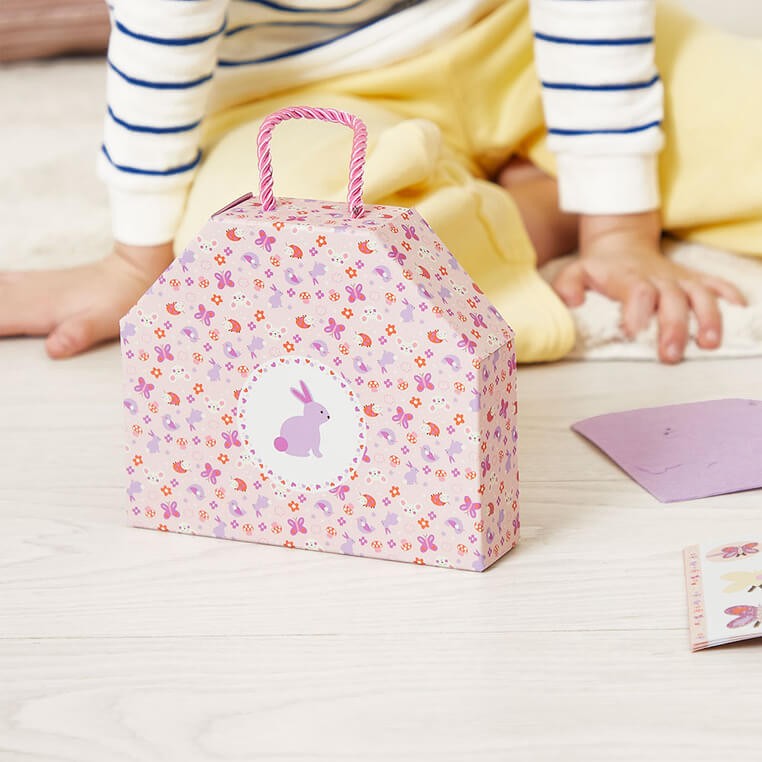 Zestaw kreatywny do tworzenia biżuterii Brokatowe spinki do włosów Ogród 5+ / Janod