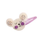 Zestaw kreatywny do tworzenia biżuterii Brokatowe spinki do włosów Ogród 5+ / Janod