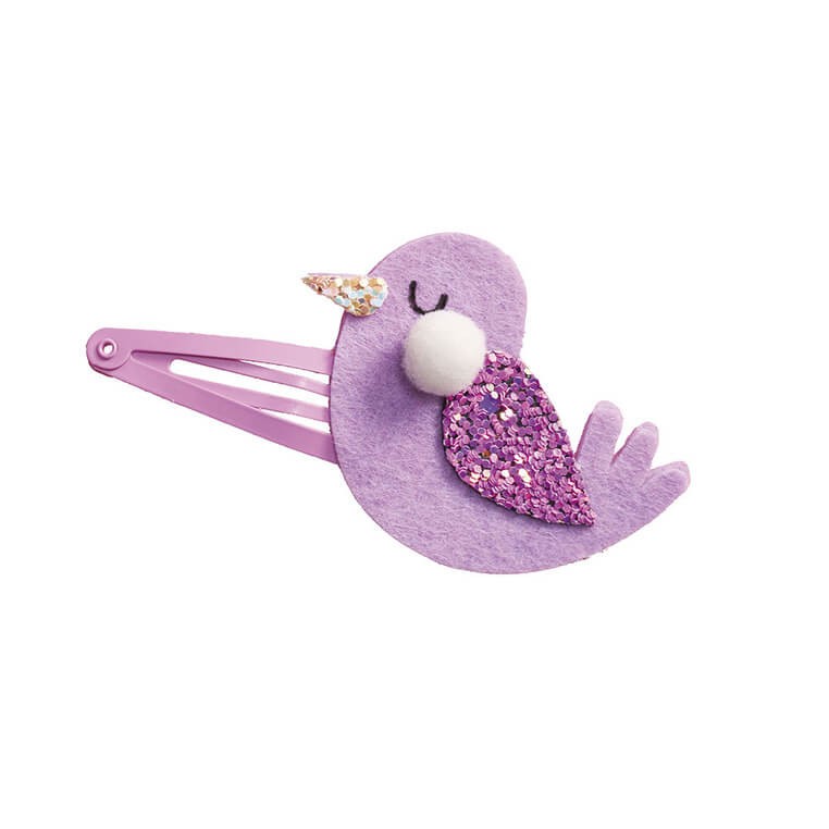 Zestaw kreatywny do tworzenia biżuterii Brokatowe spinki do włosów Ogród 5+ / Janod