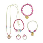 Zestaw kreatywny do tworzenia biżuterii z motylami Wróżki Magic Fairies 6+ / Janod