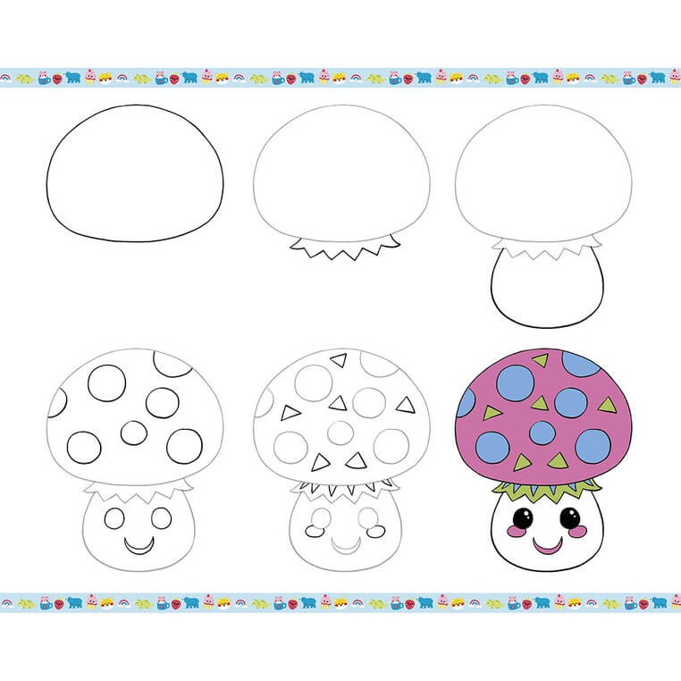 Zestaw kreatywny Rysowanie krok po kroku z brokatowymi markerami 20 rysunków i kolorowanek 6+ / Janod