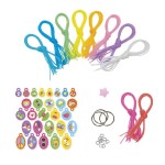 Zestaw kreatywny Ozdoby z żyłek filofun Scoubidou 7+ / Janod