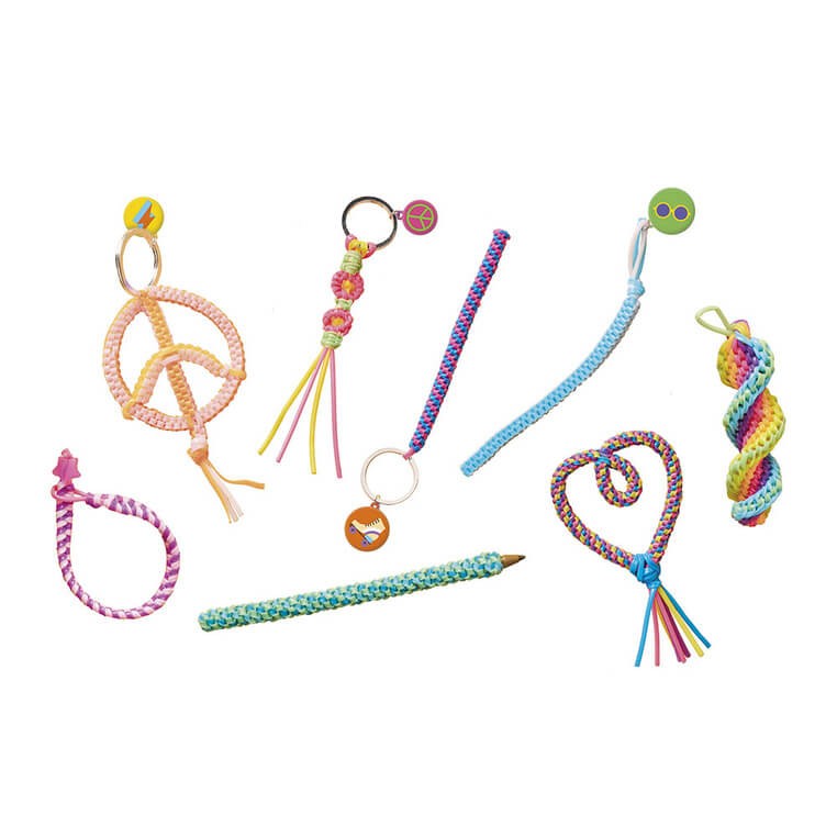 Zestaw kreatywny Ozdoby z żyłek filofun Scoubidou 7+ / Janod