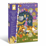 Zestaw kreatywny Metalowe naklejki do wytłaczania Bollywood 7+ / Janod