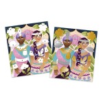 Zestaw kreatywny Metalowe naklejki do wytłaczania Bollywood 7+ / Janod