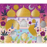 Zestaw kreatywny Metalowe naklejki do wytłaczania Bollywood 7+ / Janod