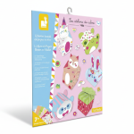 Zestaw kreatywny 12 pudełek z papieru kawaii do samodzielnego wykonania 7+ / Janod