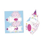 Zestaw kreatywny 12 pudełek z papieru kawaii do samodzielnego wykonania 7+ / Janod