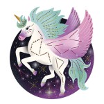 Zestaw kreatywny Malowanie kropkami Puentylizm 3D Kosmiczne zwierzęta 8+ / Janod