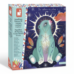 Zestaw kreatywny Malowanie kropkami Puentylizm 3D Kosmiczne zwierzęta 8+ / Janod