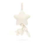 Pozytywka Kremowy Króliczek z Gwiazdką 30 cm / Jellycat