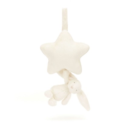 Pozytywka Kremowy Króliczek z Gwiazdką 30 cm / Jellycat