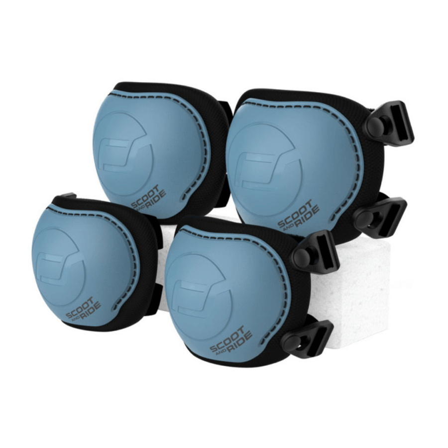 Zestaw ochraniaczy dla dzieci XXS Steel / Scootandride