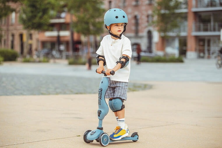 Zestaw ochraniaczy dla dzieci XXS Steel / Scootandride