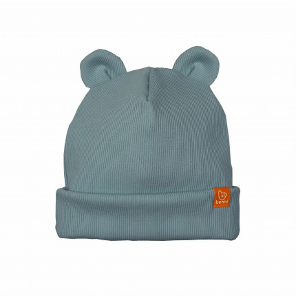Czapka Puchatka - brudny niebieski / Benni