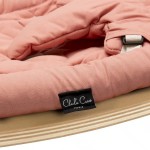 Leżaczek Levo buk Organic Bois de Rose / Charlie Crane