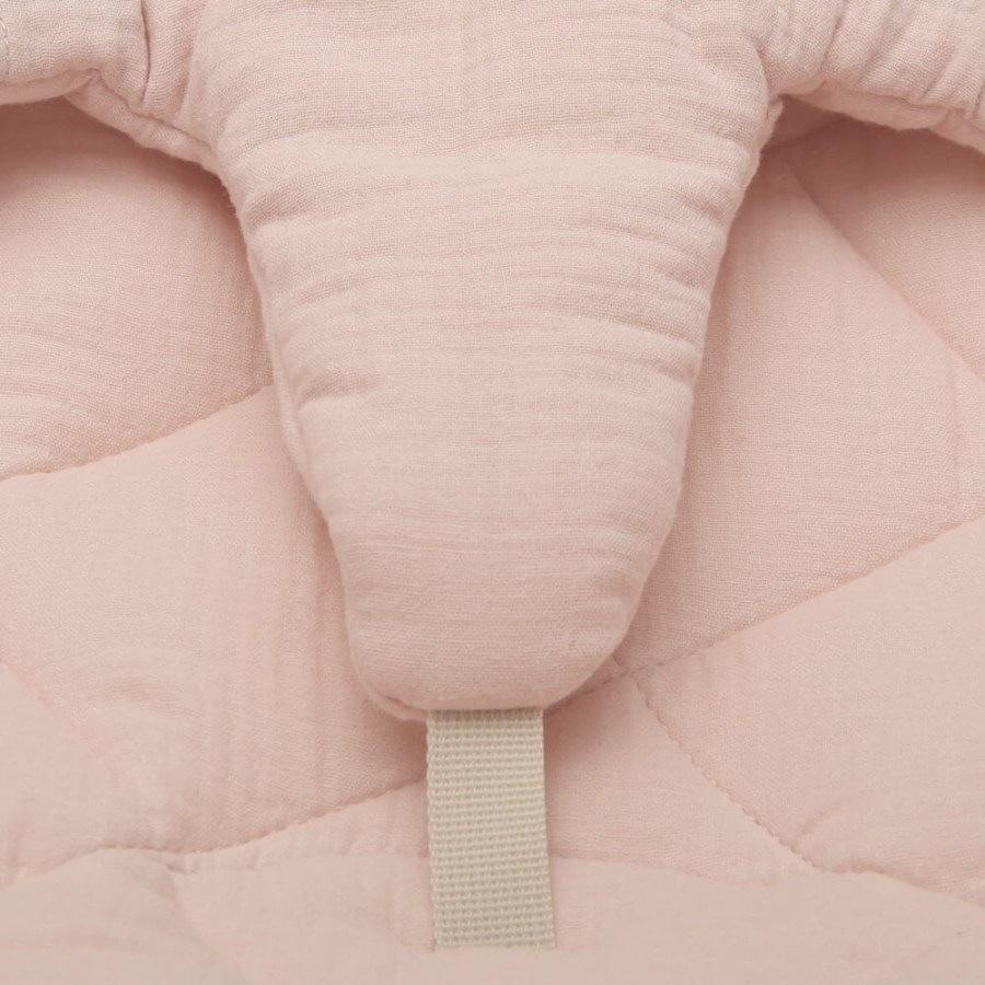 Leżaczek Levo buk Organic Nude pink / Charlie Crane