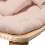 Leżaczek Levo buk Organic Nude pink / Charlie Crane