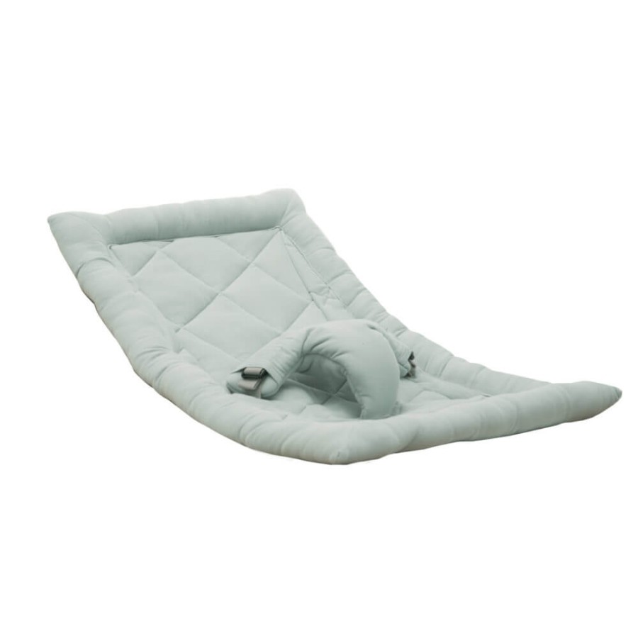 Leżaczek Levo buk Organic Farrow grey / Charlie Crane