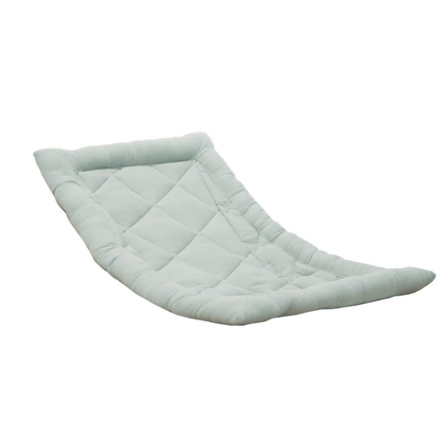 Leżaczek Levo buk Organic Farrow grey / Charlie Crane