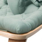 Leżaczek Levo buk Organic Farrow grey / Charlie Crane