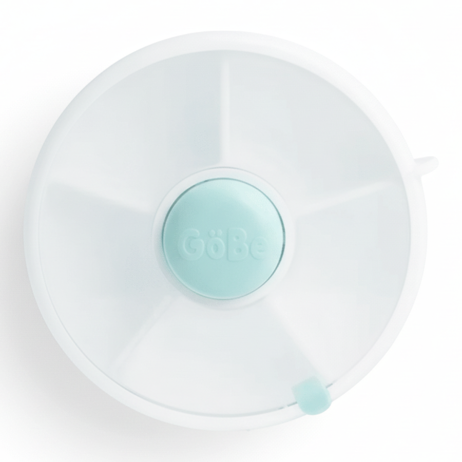 SNACK SPINNER pojemnik na przekąski, Macaron Blue / GOBE