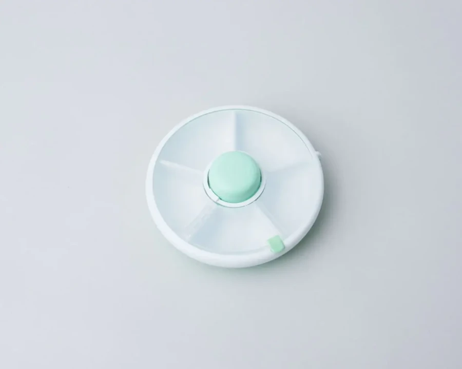 SNACK SPINNER pojemnik na przekąski, Mint Green / GOBE