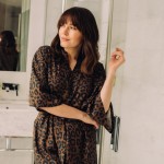 Kimono Bambusowe - LEOPARD CHOCO by Magdalena Lamparska / La Millou