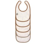 Materiałowe śliniaki Little Mateys, 5 szt. - royal blue / Lassig