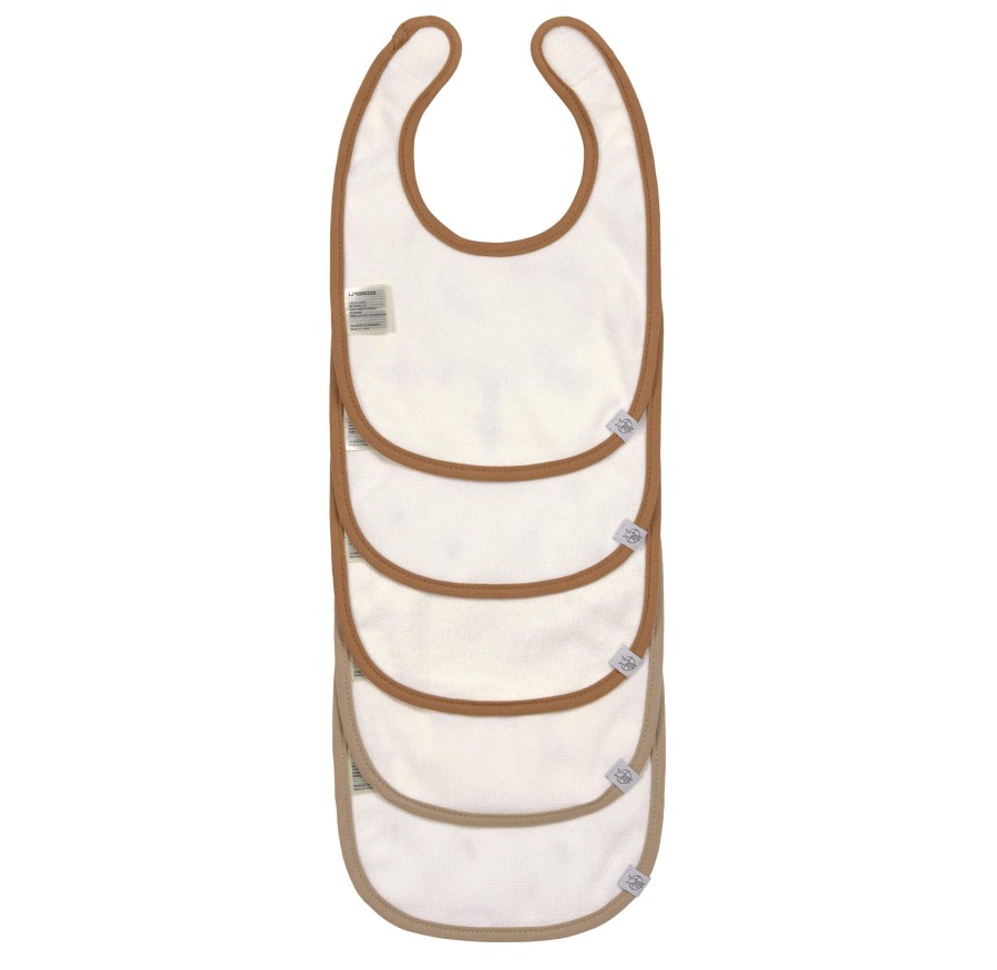 Materiałowe śliniaki Little Mateys, 5 szt. - royal blue / Lassig