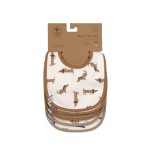 Materiałowe śliniaki Little Mateys, 5 szt. - royal blue / Lassig