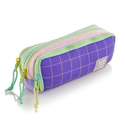 Potrójny piórnik - Rider Violet / Miquelrius