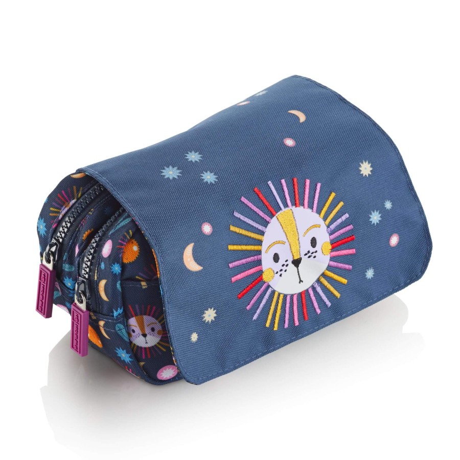 Piórnik z klapką - Dinozaur świecący w ciemności / Miquelrius