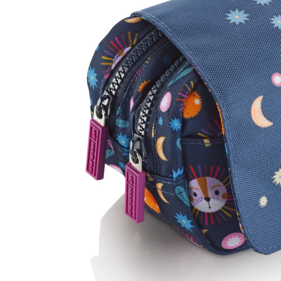 Piórnik z klapką - Dinozaur świecący w ciemności / Miquelrius