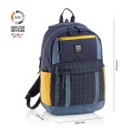 Plecak trzykomorowy Amsterdam Rider Black 28L / Miquelrius