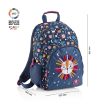 Plecak dwukomorowy London Lew 12L / Miquelrius