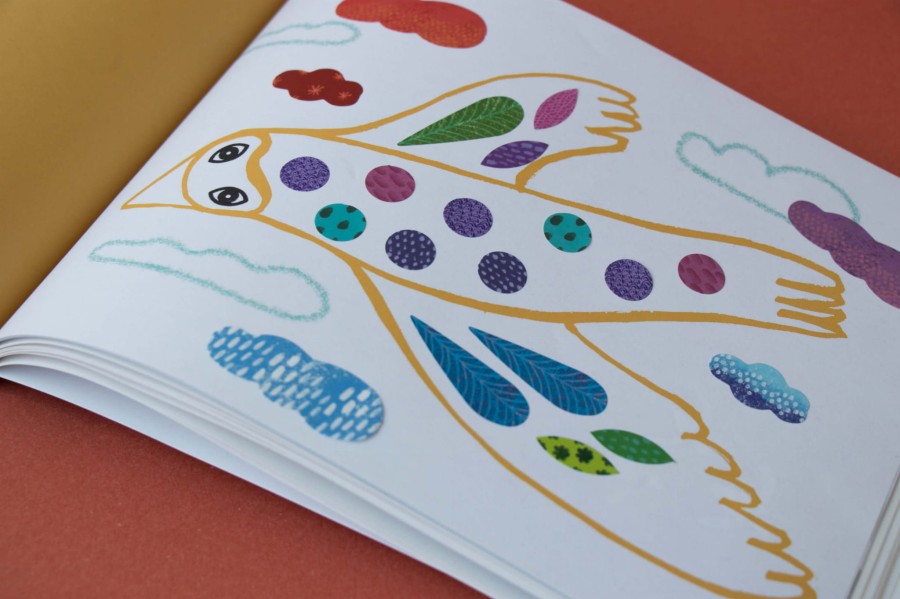 Zeszyt - kolorowanka - wyklejanka do kreatywnej zabawy, Art&Stickers / Londji