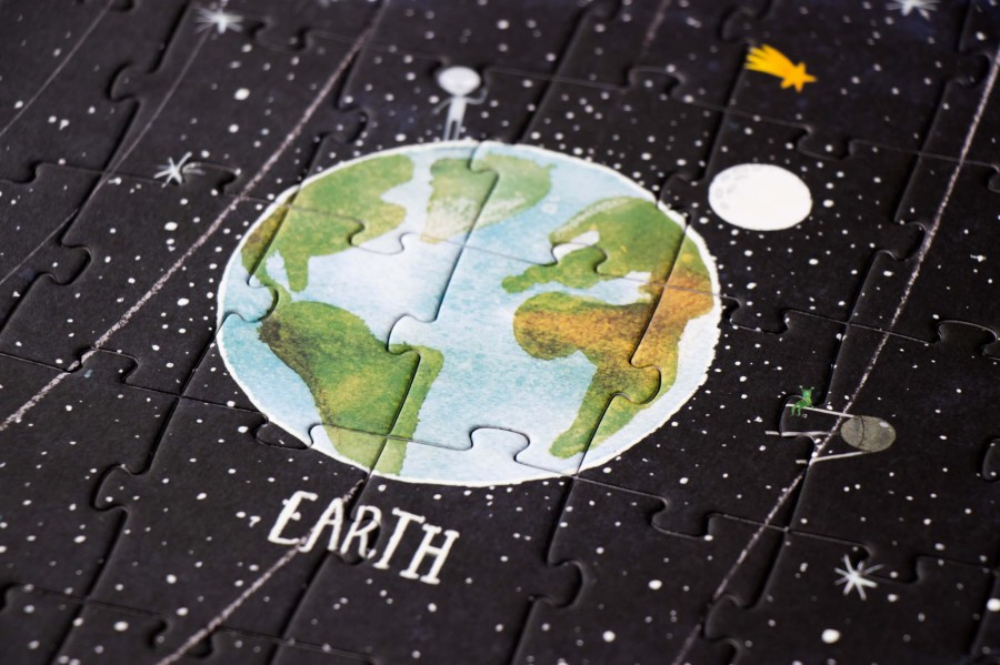 Puzzle dla dzieci, Odkryj Planety / Londji