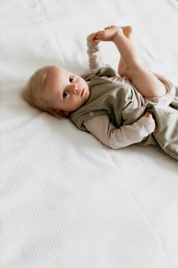 Ocieplany Otulacz Śpiworek 2w1 - Khaki / Sleepee