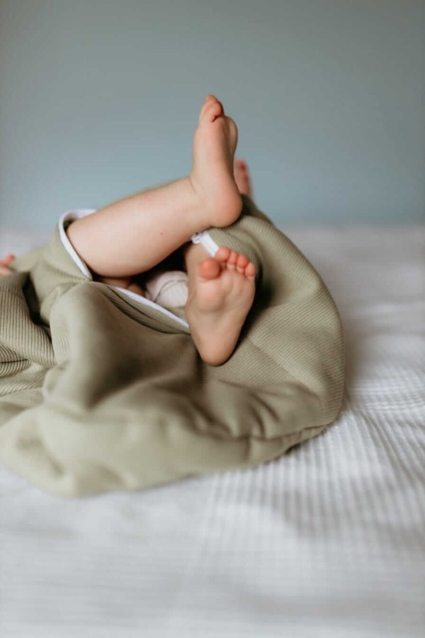 Ocieplany Otulacz Śpiworek 2w1 - Khaki / Sleepee