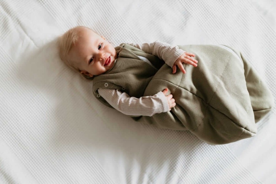 Ocieplany Otulacz Śpiworek 2w1 - Khaki / Sleepee