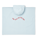 Ponczo Kaiden - Stripe pure sky, Creme de la creme / Liewood