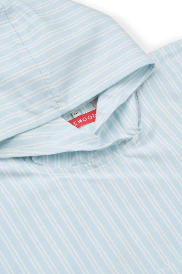 Ponczo Kaiden - Stripe pure sky, Creme de la creme / Liewood