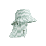 Letni kapelusz Damona - stripe peppermint, crisp white / Liewood