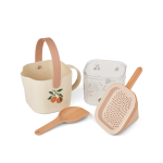 Zestaw do piasku Roald - peach, sea shell / Liewood