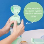 Tritanowa butelka ze słomką Spearmint / b.box