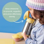 Termobutelka ze słomką LEMON TWIST / b.box